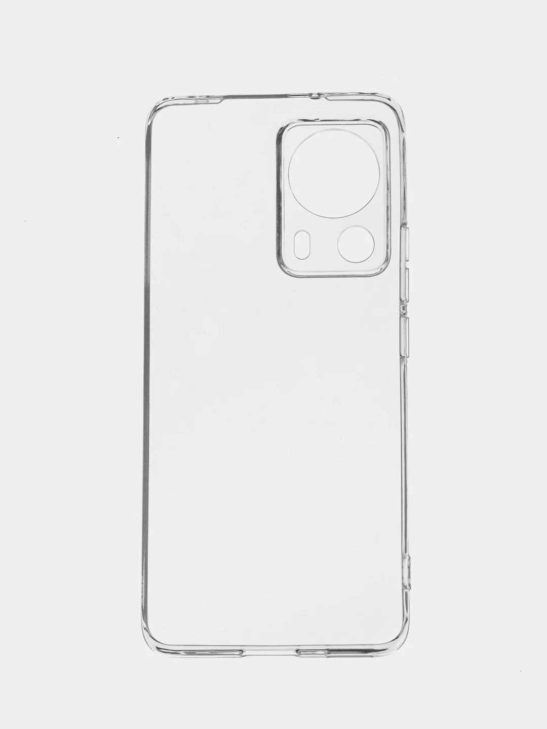 Прозрачный чехол Xiaomi Civi 2 5G (Сяоми Сиви 2), прозрачный, силиконовый, с защитой камеры