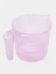Фиолетовый стакан мерный, 1 л
