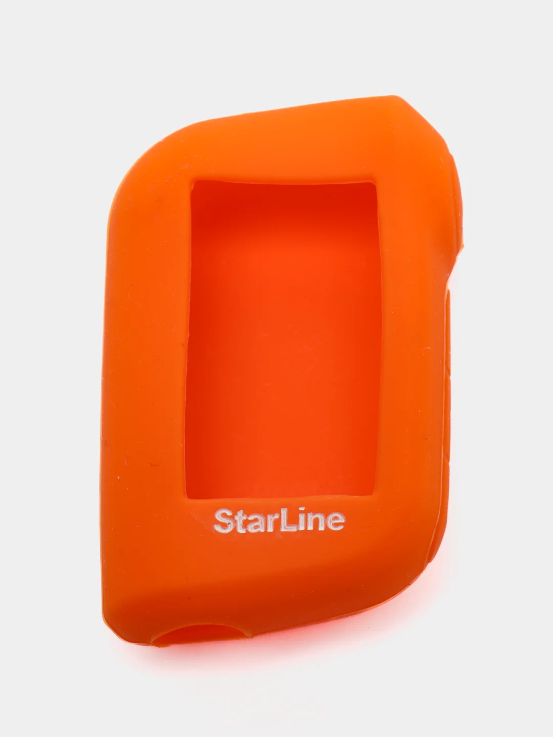 Оранжевый чехол  брелка сигнализации от Starline  А36/А39/А63/А93 силиконовый