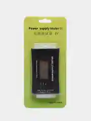 Тестер для блоков питания ПК, Компьютера (Tester ATX) c ЖК дисплеем LCD 4-24pin/Sata, 3.3-12V