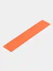 Оранжевый линейка пластиковая 15 см BRAUBERG "NEON", непрозрачная, ассорти,