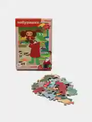 Развивающая игрушка-пазл "Чебурашка", 104 элемента