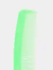 Зеленый расческа-гребень классическая, 12*3 см