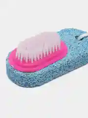 Голубой пемза с щеточкой