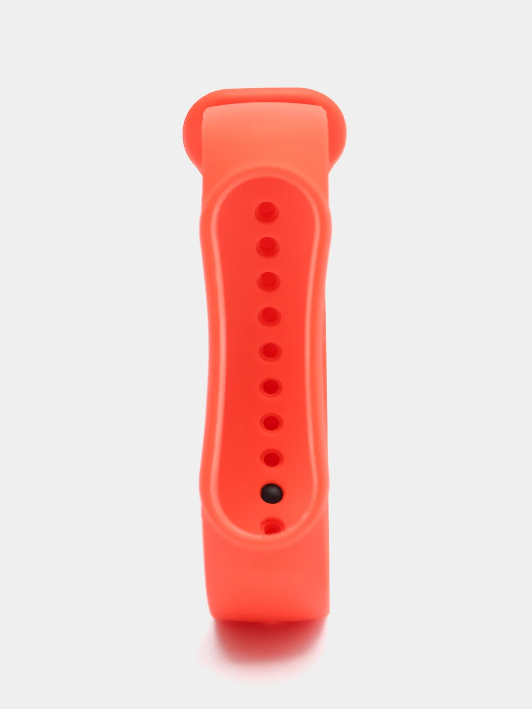 Cиликоновый ремешок для фитнес-браслета Xiaomi Mi Band 5 / Xiaomi Mi Band 6, оранжевый