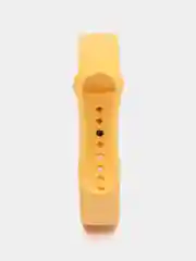 Силиконовый ремешок для фитнес-браслета Xiaomi Mi Band 5 / Xiaomi Mi Band 6, желтый
