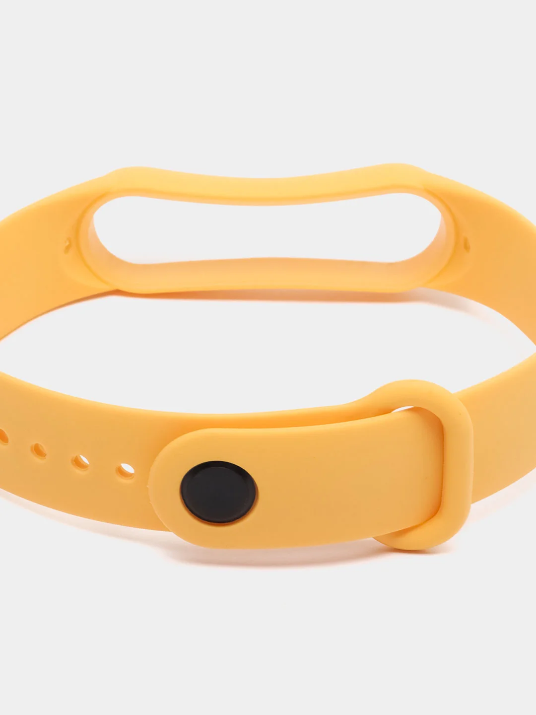 Силиконовый ремешок для фитнес-браслета Xiaomi Mi Band 5 / Xiaomi Mi Band 6, желтый