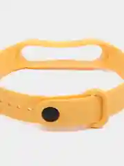 Силиконовый ремешок для фитнес-браслета Xiaomi Mi Band 5 / Xiaomi Mi Band 6, желтый