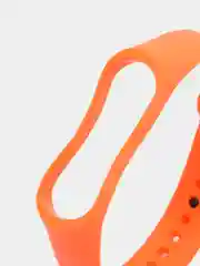 Cиликоновый ремешок для фитнес-браслета Xiaomi Mi Band 3 / Xiaomi Mi Band 4, оранжевый