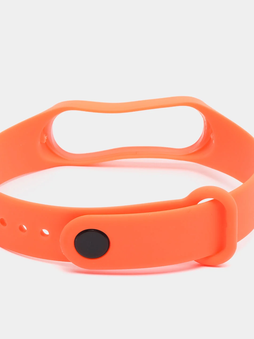 Cиликоновый ремешок для фитнес-браслета Xiaomi Mi Band 3 / Xiaomi Mi Band 4, оранжевый