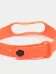 Cиликоновый ремешок для фитнес-браслета Xiaomi Mi Band 3 / Xiaomi Mi Band 4, оранжевый
