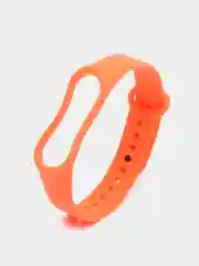 Cиликоновый ремешок для фитнес-браслета Xiaomi Mi Band 3 / Xiaomi Mi Band 4, оранжевый