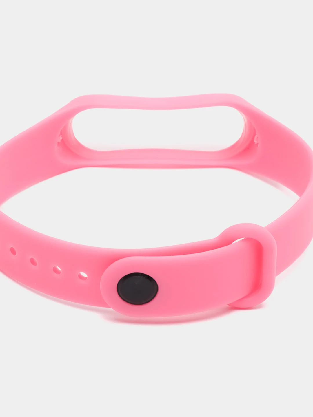 Cиликоновый ремешок для фитнес-браслета Xiaomi Mi Band 3 / Xiaomi Mi Band 4, розовый