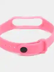 Cиликоновый ремешок для фитнес-браслета Xiaomi Mi Band 3 / Xiaomi Mi Band 4, розовый