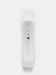 Cиликоновый ремешок для фитнес-браслета Xiaomi Mi Band 5 / Xiaomi Mi Band 6, белый