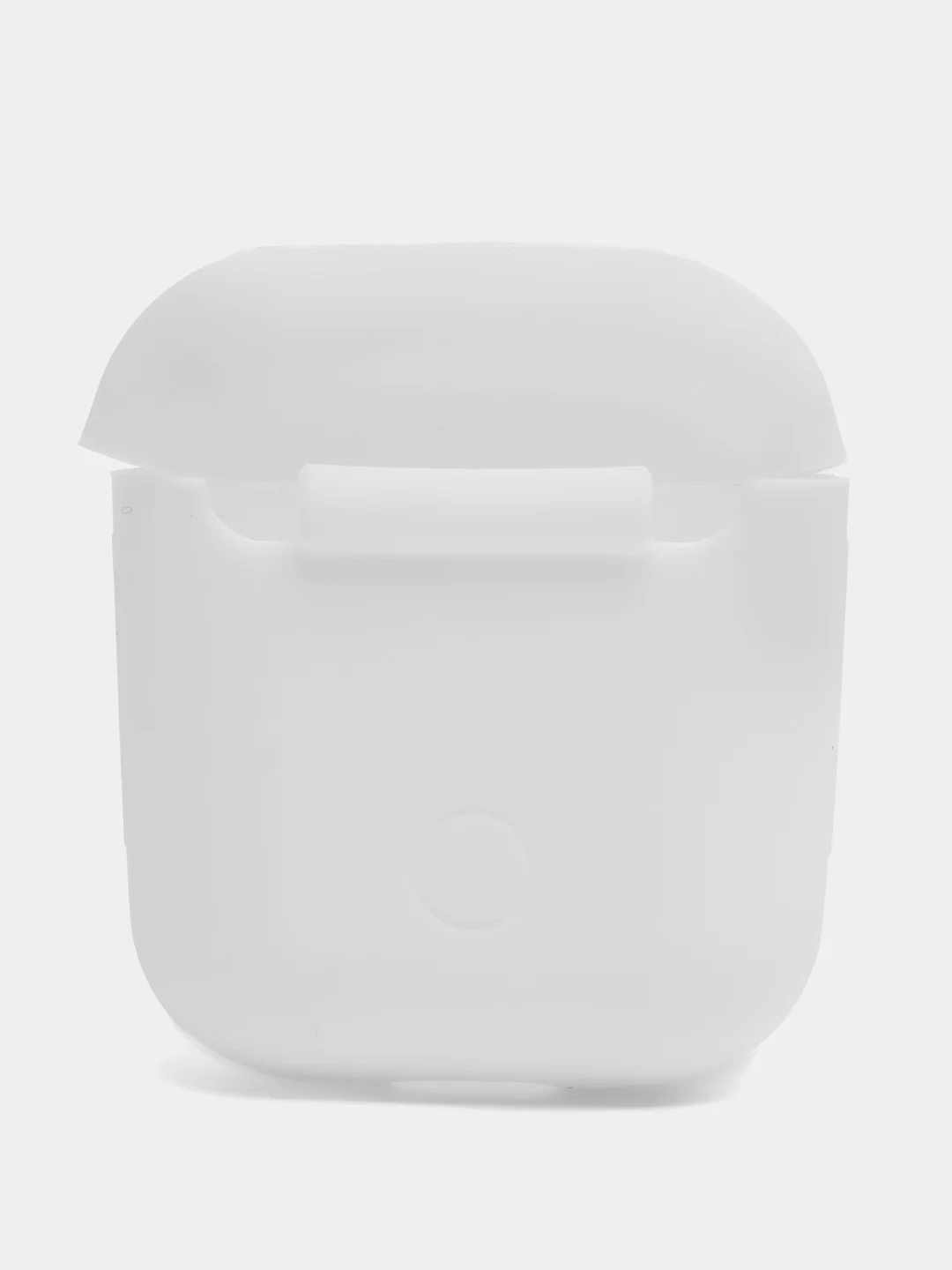 Силиконовый чехол для наушников AirPods 1/2, белый