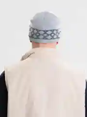 Серебряный мужская шапка "Стен" с подкладом на флисе