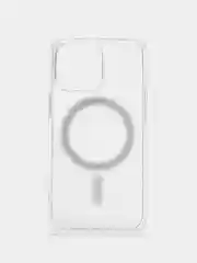 Прозрачный чехол magsafe для iPhone, Анимация на экране, на айфон 14, 14 Pro Max, 15, 15 Plus магсейф