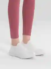 Белый кроссовки женские слипоны