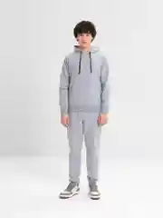 Серый спортивный костюм, мужской