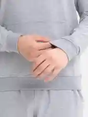 Серый спортивный костюм, мужской