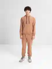 Песочный хаки спортивный костюм, мужской