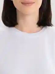 Белый футболка женская оверсайз