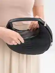 Черный сумка женская, через плечо