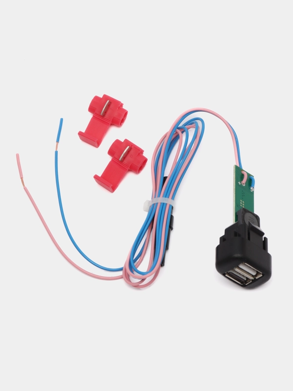 Зарядное устройство в кнопку usb 2.0 2х2. ВАЗ 2110-2114, Калина 1, Шевроле Нива