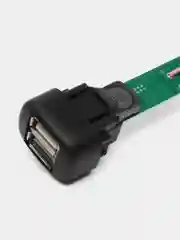 Зарядное устройство в кнопку usb 2.0 2х2. ВАЗ 2110-2114, Калина 1, Шевроле Нива