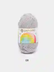 Серый пряжа Пехорка "Детская новинка", акрил, 50 г, 200 м