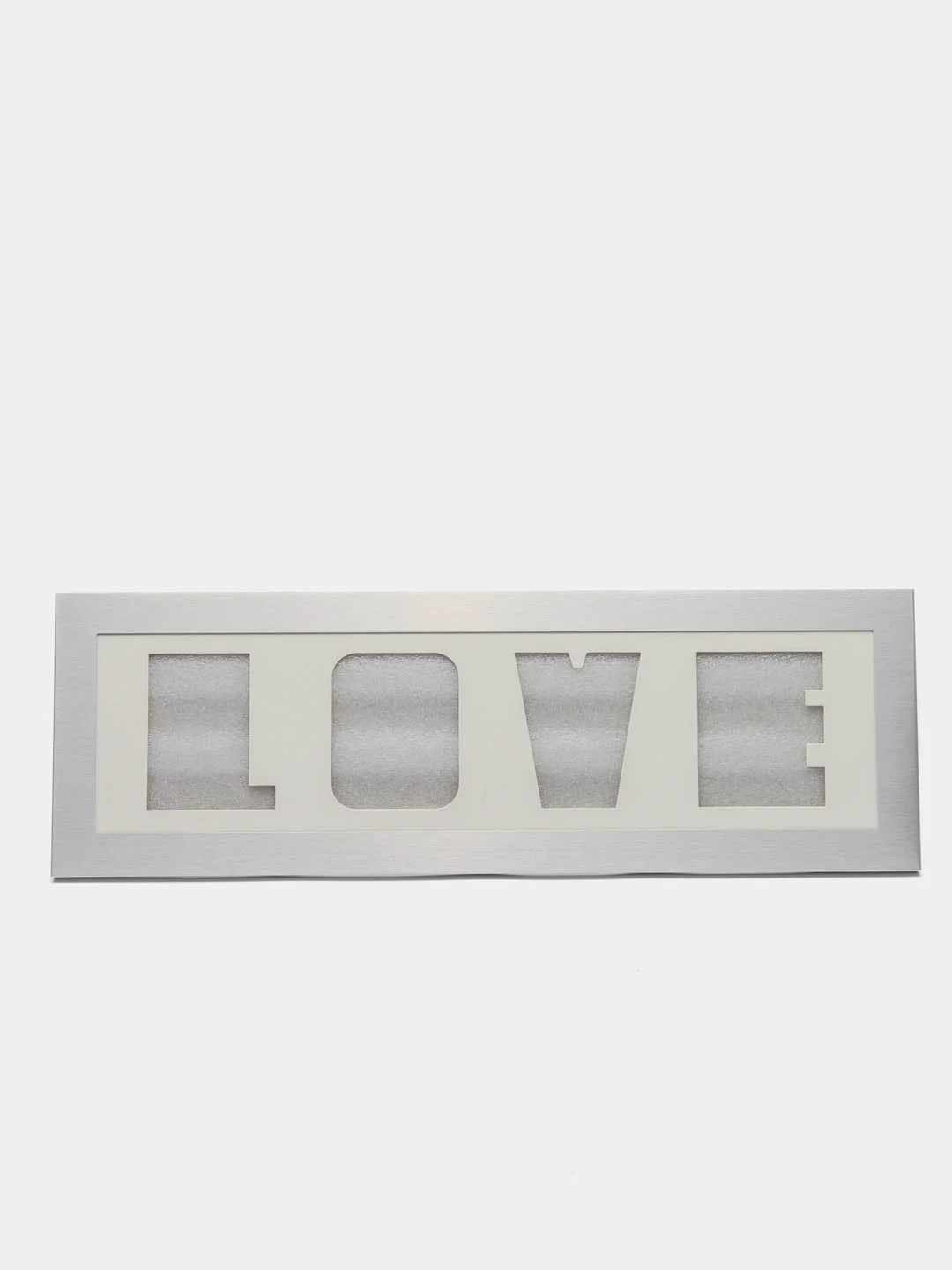 Фоторамка-коллаж "LOVE", мультирамка 4 фото, 61 х 20 см