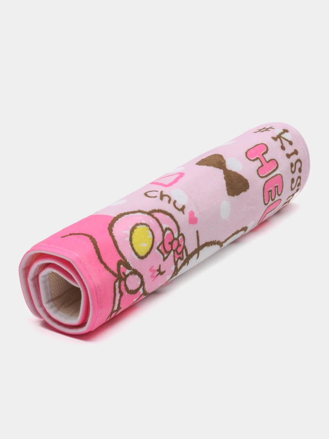 Белый коврик Мелоди, Куроми, Стич, My Melody, Kuromi, Sinnamoroll, Hello Kitty
