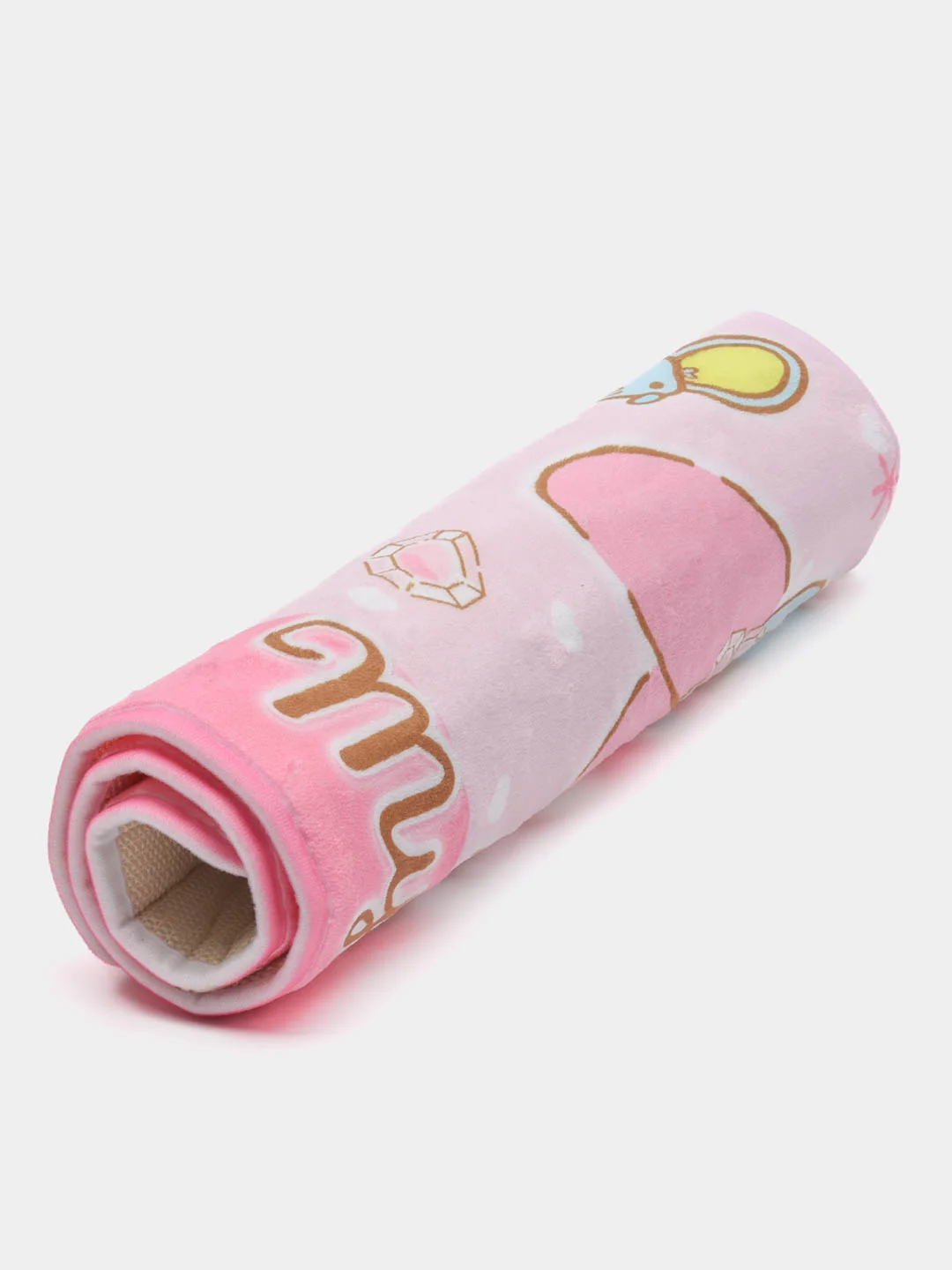 Бирюзовый коврик Мелоди, Куроми, Стич, My Melody, Kuromi, Sinnamoroll, Hello Kitty