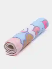 Бордовый коврик Мелоди, Куроми, Стич, My Melody, Kuromi, Sinnamoroll, Hello Kitty