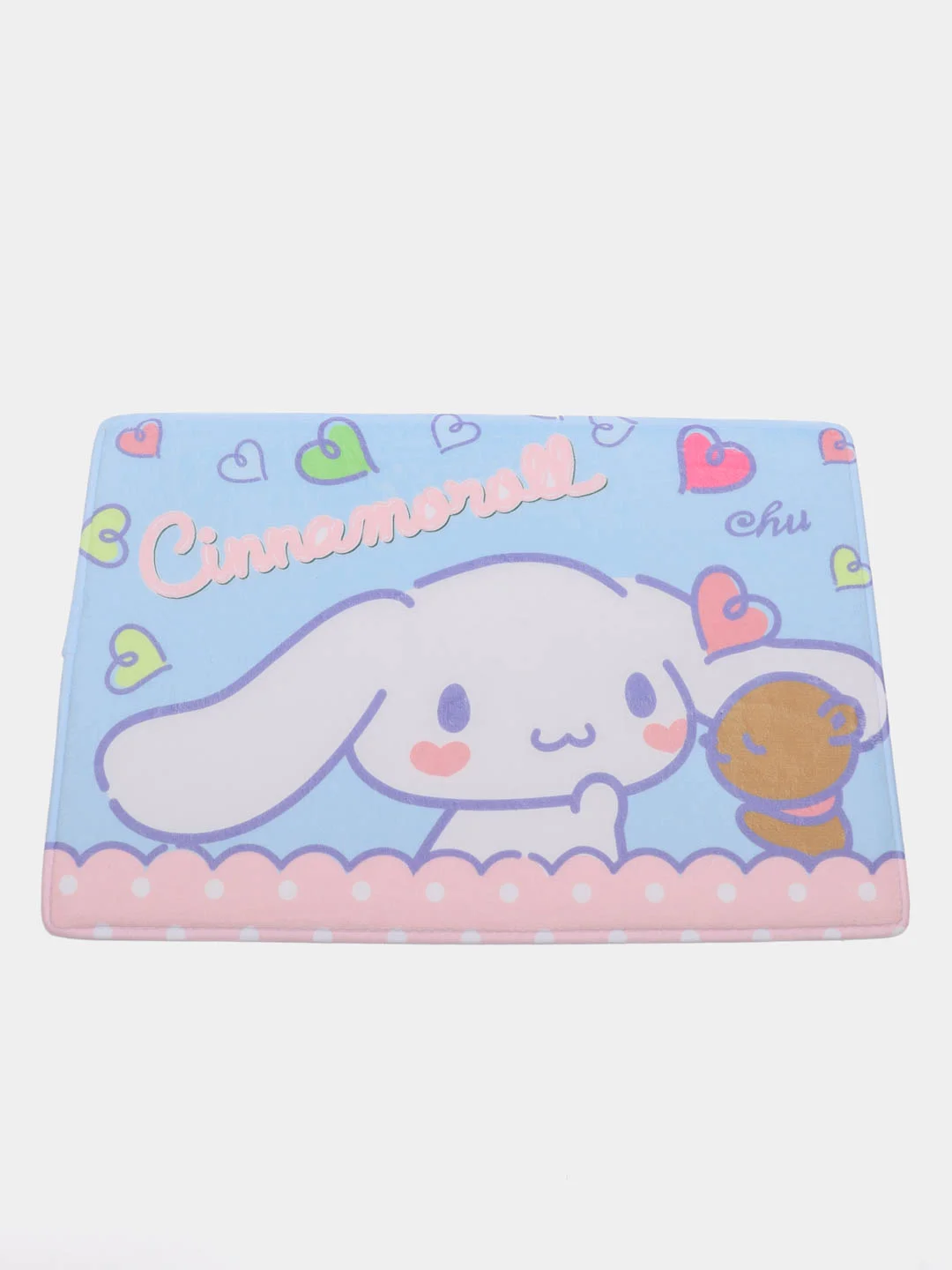 Бордовый коврик Мелоди, Куроми, Стич, My Melody, Kuromi, Sinnamoroll, Hello Kitty