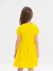 Желтый платье детское, платье для девочки летнее