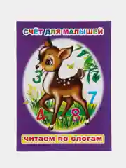 Аметистовый книги для детей 5-7 лет, текст разделен по слогам, 16*22 см, 8 стр