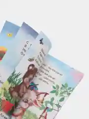 Аметистовый книги для детей 5-7 лет, текст разделен по слогам, 16*22 см, 8 стр