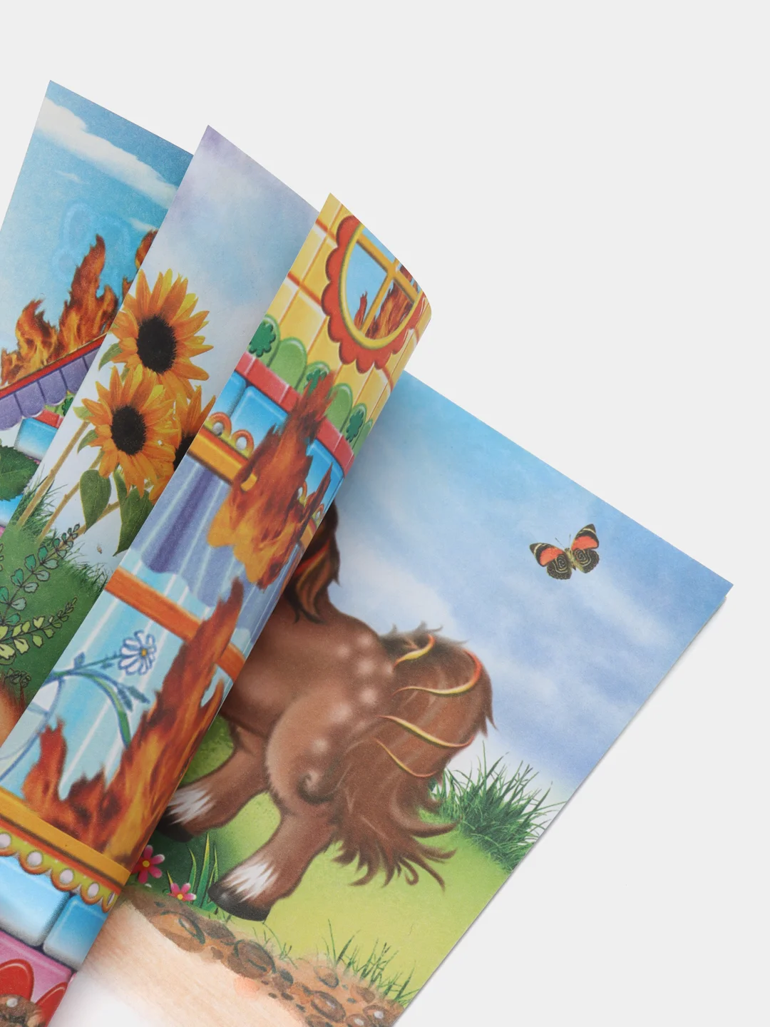 Золотой книги со сказками, офсет, мягкая обложка, 14*20 см, 14 стр
