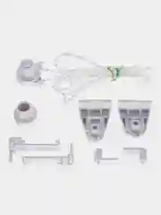 Штора рулонная на пластиковые и деревянные окна Brabix 60х175 см, текстура - лён, 605987