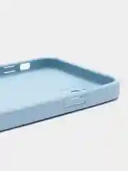 Голубой чехол кожаный для Apple iPhone XR, 11, 12, 13, Pro, ProMax