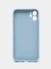 Голубой чехол кожаный для Apple iPhone XR, 11, 12, 13, Pro, ProMax