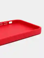 Красный чехол кожаный для Apple iPhone XR, 11, 12, 13, Pro, ProMax