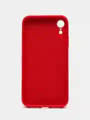 Красный чехол кожаный для Apple iPhone XR, 11, 12, 13, Pro, ProMax