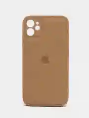 Бежевый чехол кожаный для Apple iPhone XR, 11, 12, 13, Pro, ProMax