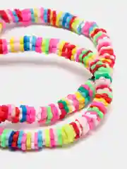Фуксия бусины из полимерной глины, рондели, бусины Хейши,6 мм