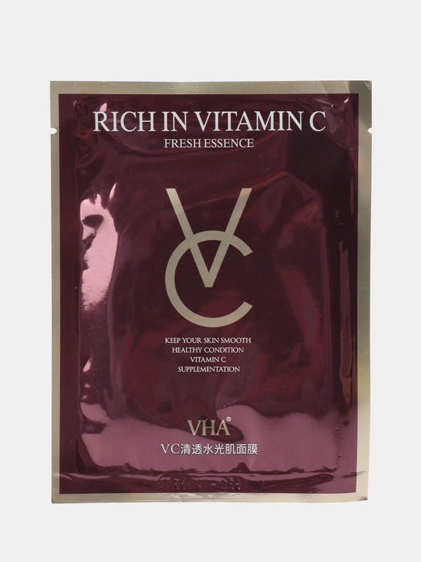 Маска для лица VHA Rich in Vitamin C. 2 штуки