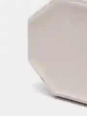 Белый комплект кашпо из гипса
