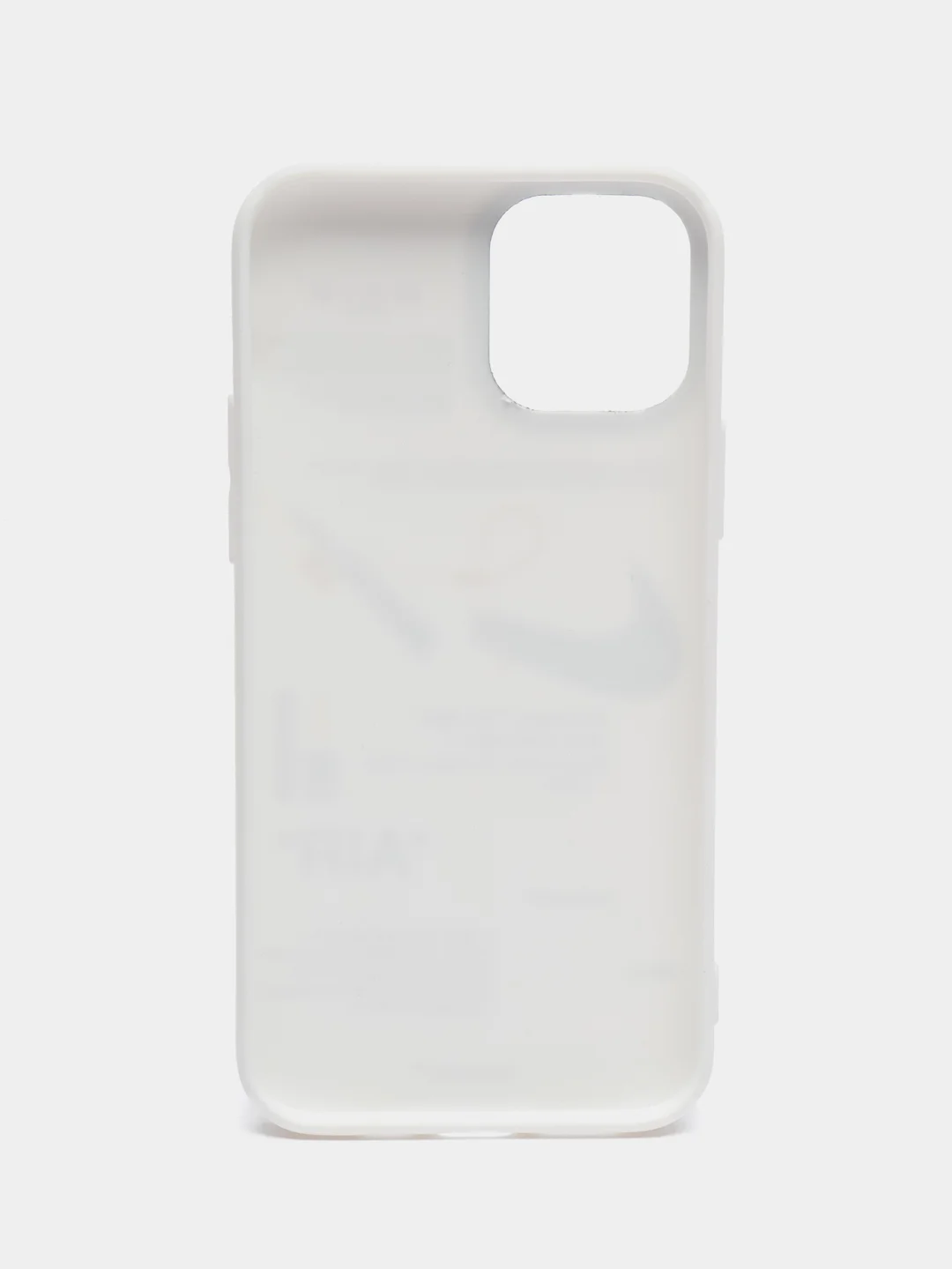 Белый чехол на айфон 13 Pro, 14, 14 Pro, c принтом, Найк, Nike, чехол для iPhone 13 про, 14